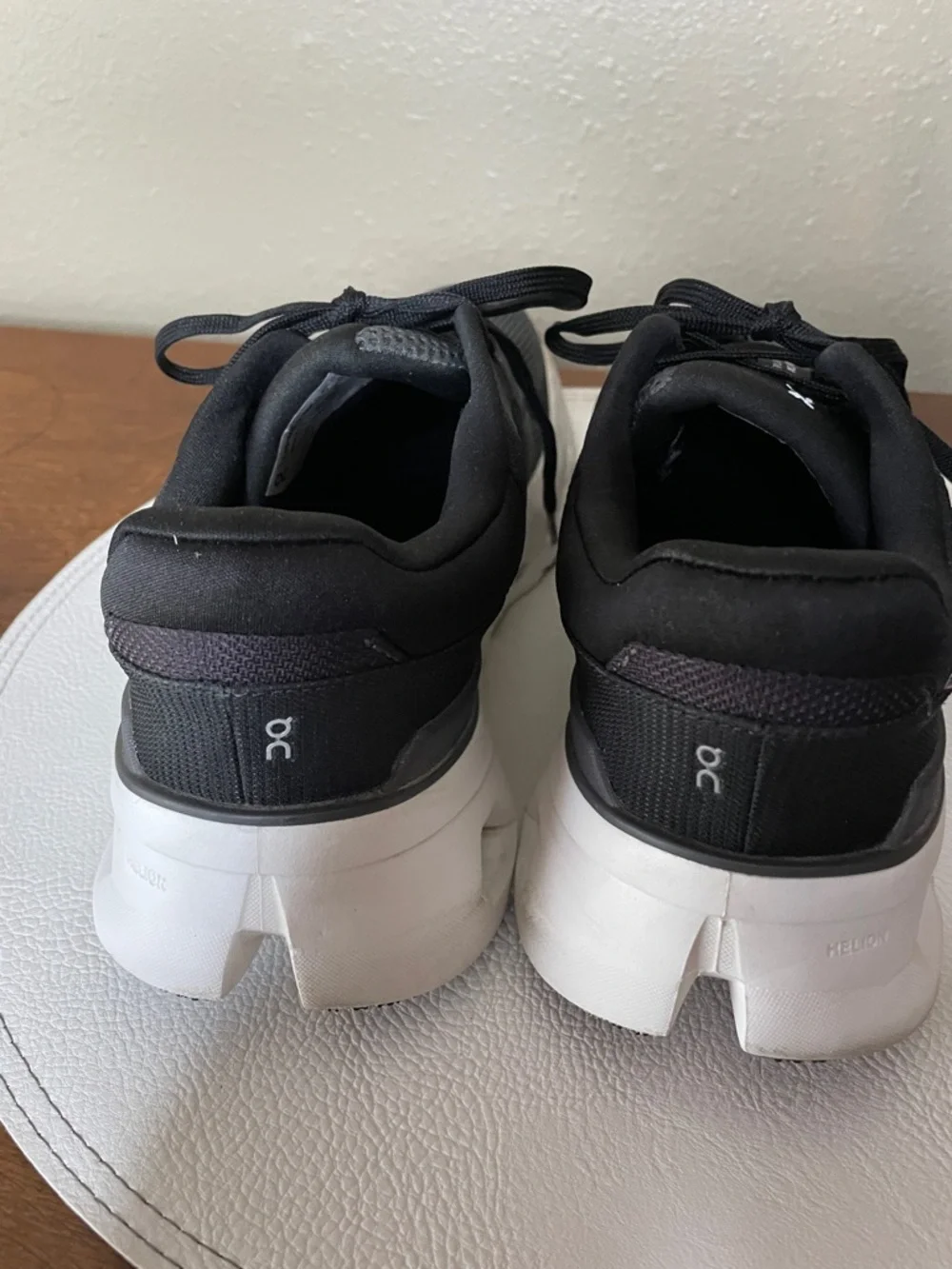 On Cloud - CloudRunner- Black, White and Charcoal Gray Women's Athletic Shoes - Picture 4 of 10
